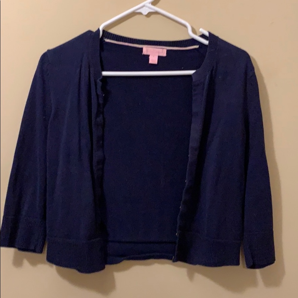 Lily Pulitzer shrug